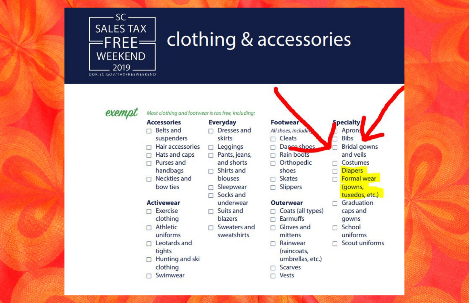 SalesTaxHoliday